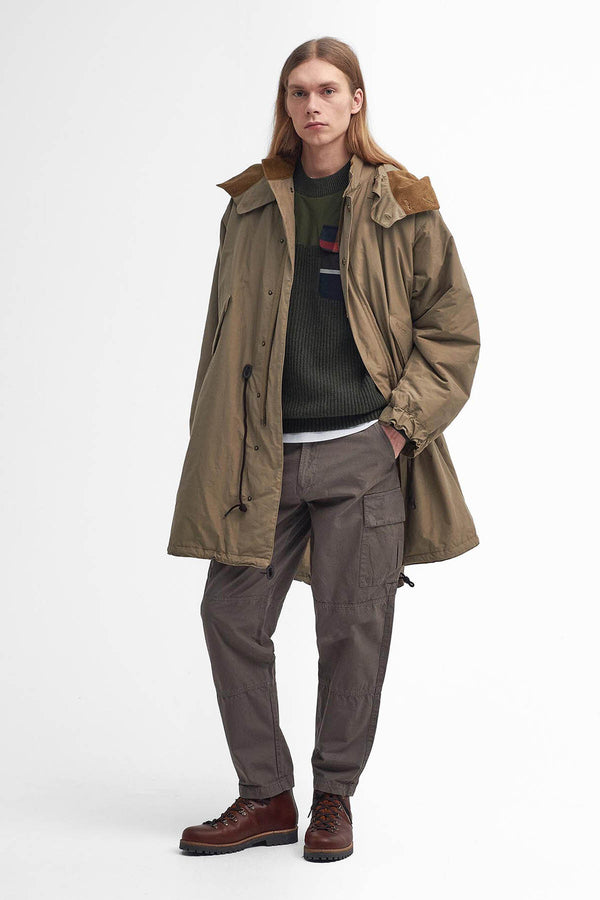 Parka casual in stile mod Barbour x Baracuta