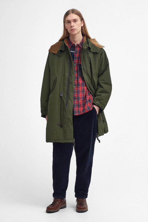 Barbour x Baracuta Mods Parka mit lässigem Stil